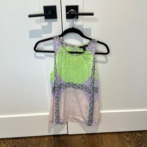 100% silk jcrew top